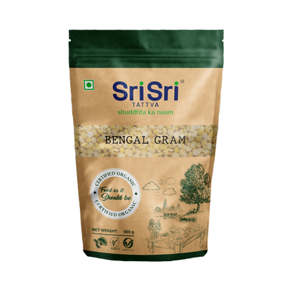 Organic Bengal Gram (Chana Dal), 500 g