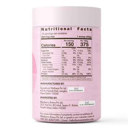 Amaara herbs Herb Based Protein Berry Blast - 600 gms