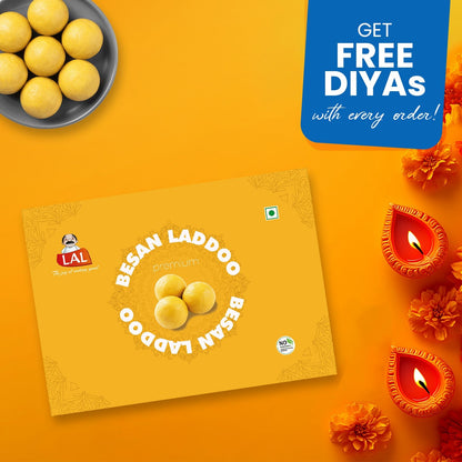 Lal Sweets Besan Laddoo Premium - 400gms