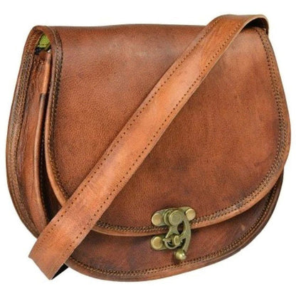 Craftshades – Unique C-Lock Handcrafted Leather Bag | 100% Genuine Leather