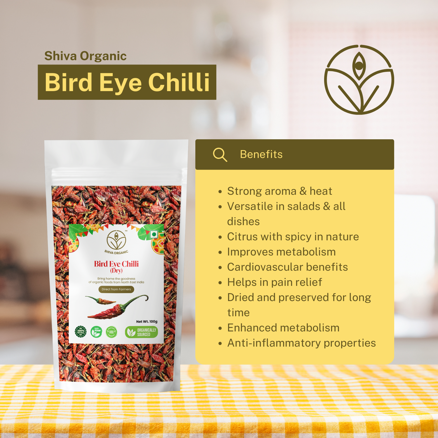 Bird Eye Chilli Dry