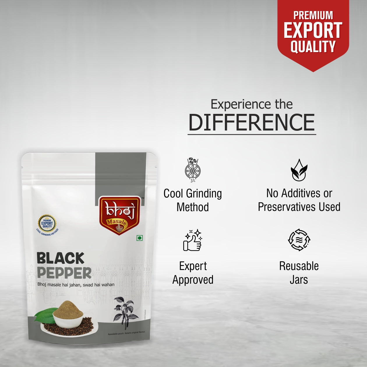 Black Pepper Powder ( Kali Mirchi )- 200g