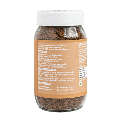 Vanilla 100% Arabica Instant Coffee 100g