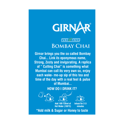 Girnar Black Tea Bags - Bombay Chai