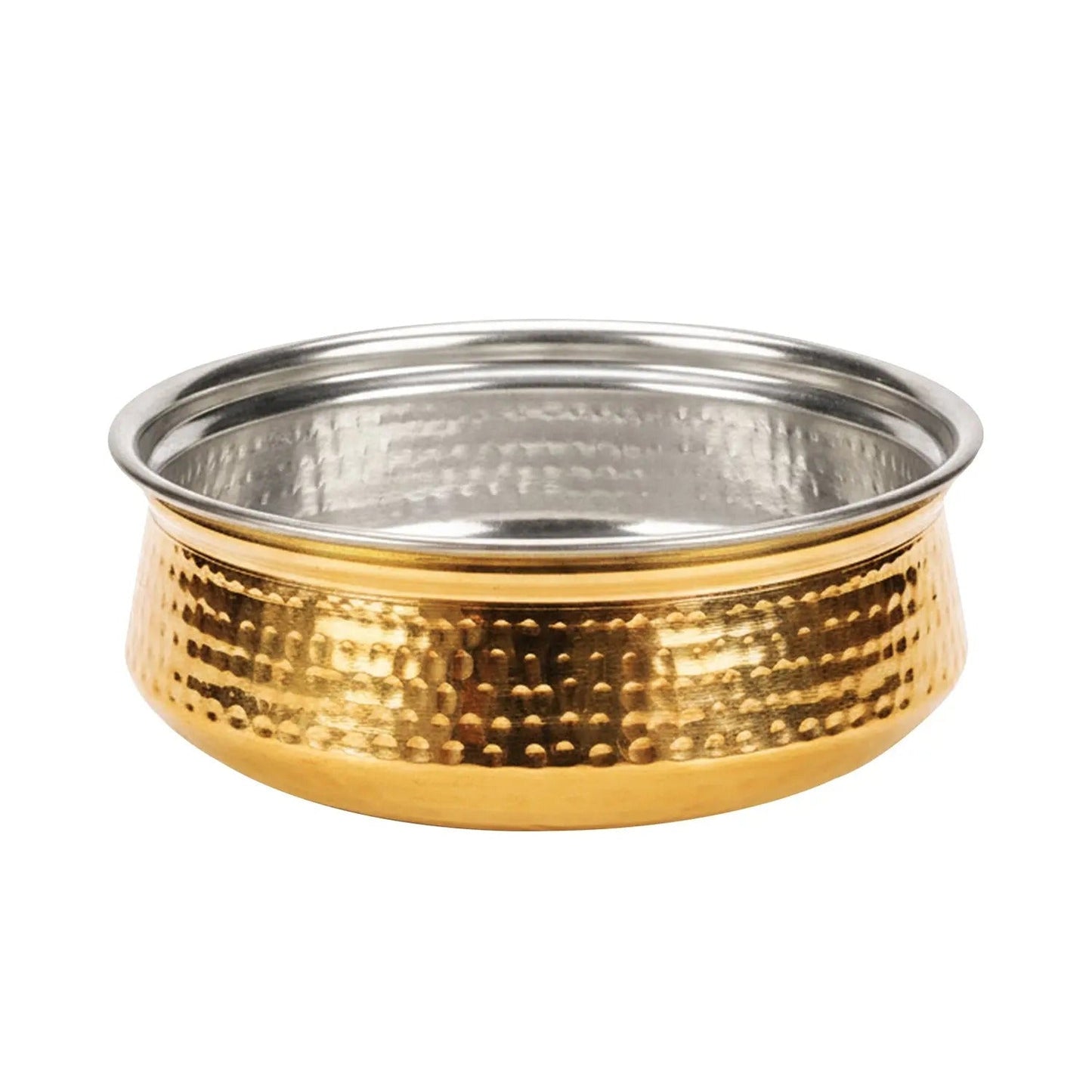 Artarium Brass Lagan with Kalai (Tin Coating) for Dum Cooking