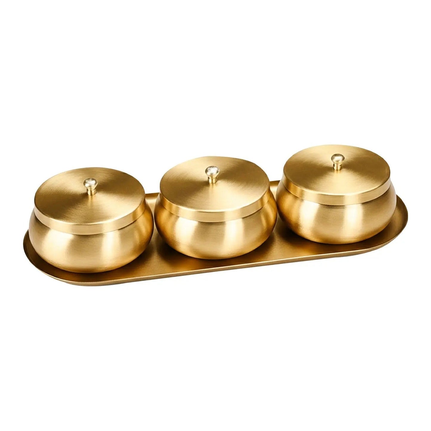 Artarium Brass Nut Bowl Gift Set Premium Handcrafted