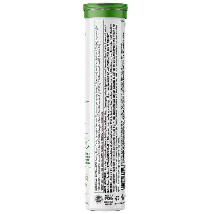 Wellbeing Nutrition Matcha Green Tea Tablets - 20 tabs