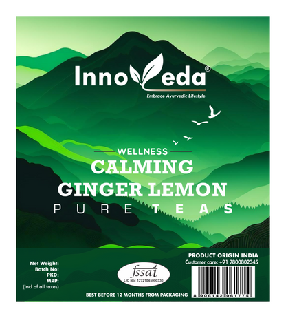 Innoveda Calming Ginger Lemon Tea