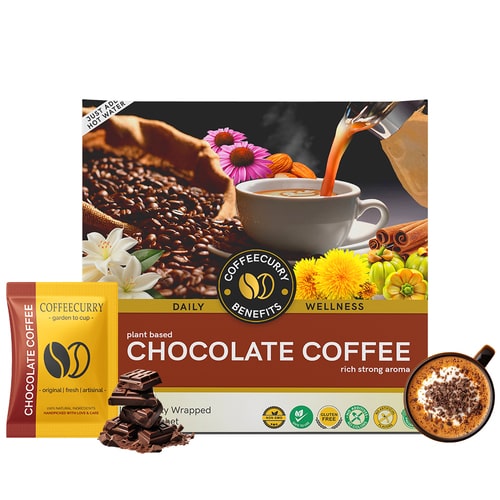 Chocolate Instant Coffee Premix – Perfect Blend of Rich Flavors For a Luxurious Treat- Coffeecurry