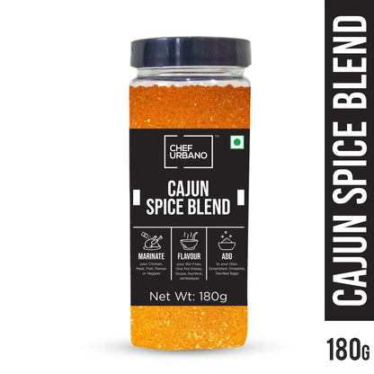 Chef Urbano Spice Mix Cajun Spice Blend 180 Gms