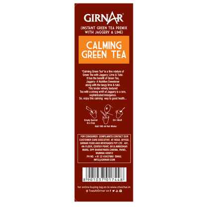 Girnar Instant Premix Calming Green Tea