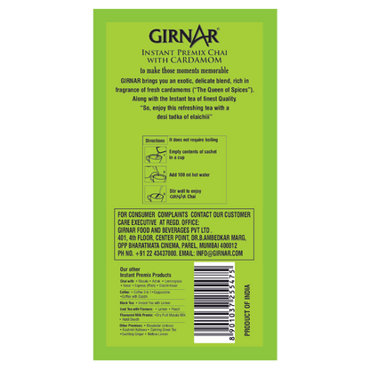Girnar Instant Tea Premix With Cardamom