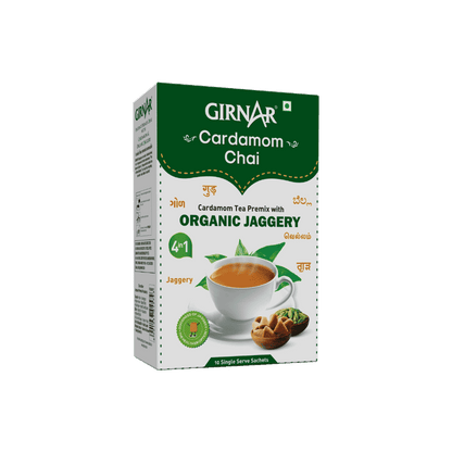Girnar Instant Cardamom Chai Premix With Organic Jaggery