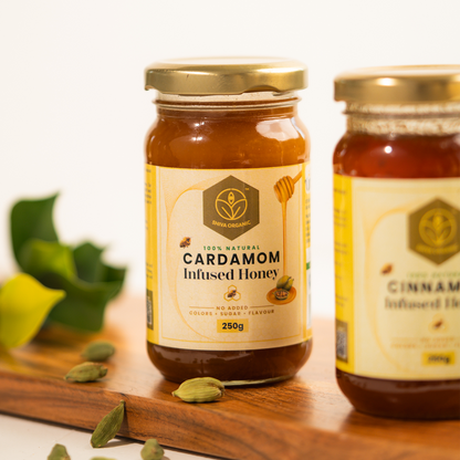 Cardamom Infused Honey