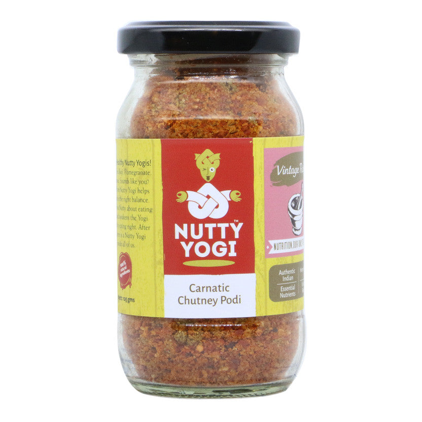 Nutty Yogi Carnatic Chutney Podi 125g