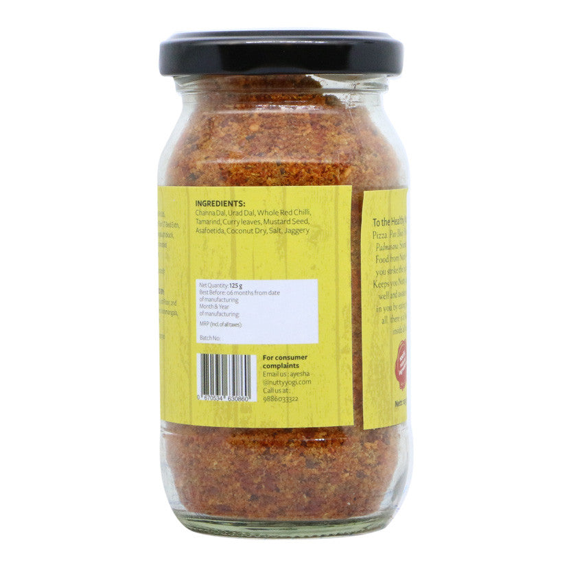 Nutty Yogi Carnatic Chutney Podi 125g