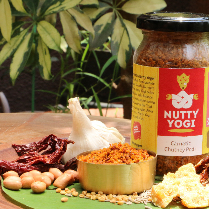 Nutty Yogi Carnatic Chutney Podi 125g
