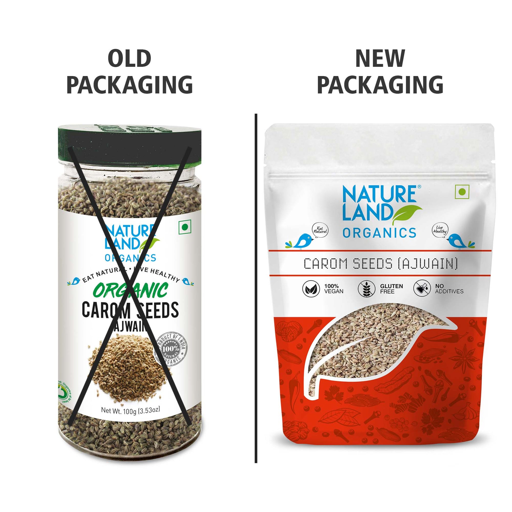 Organic Ajwain (Carom Seeds) 100 Gm
