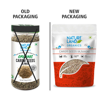 Organic Ajwain (Carom Seeds) 100 Gm