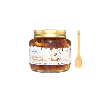Cashew in Cinnamon Honey
