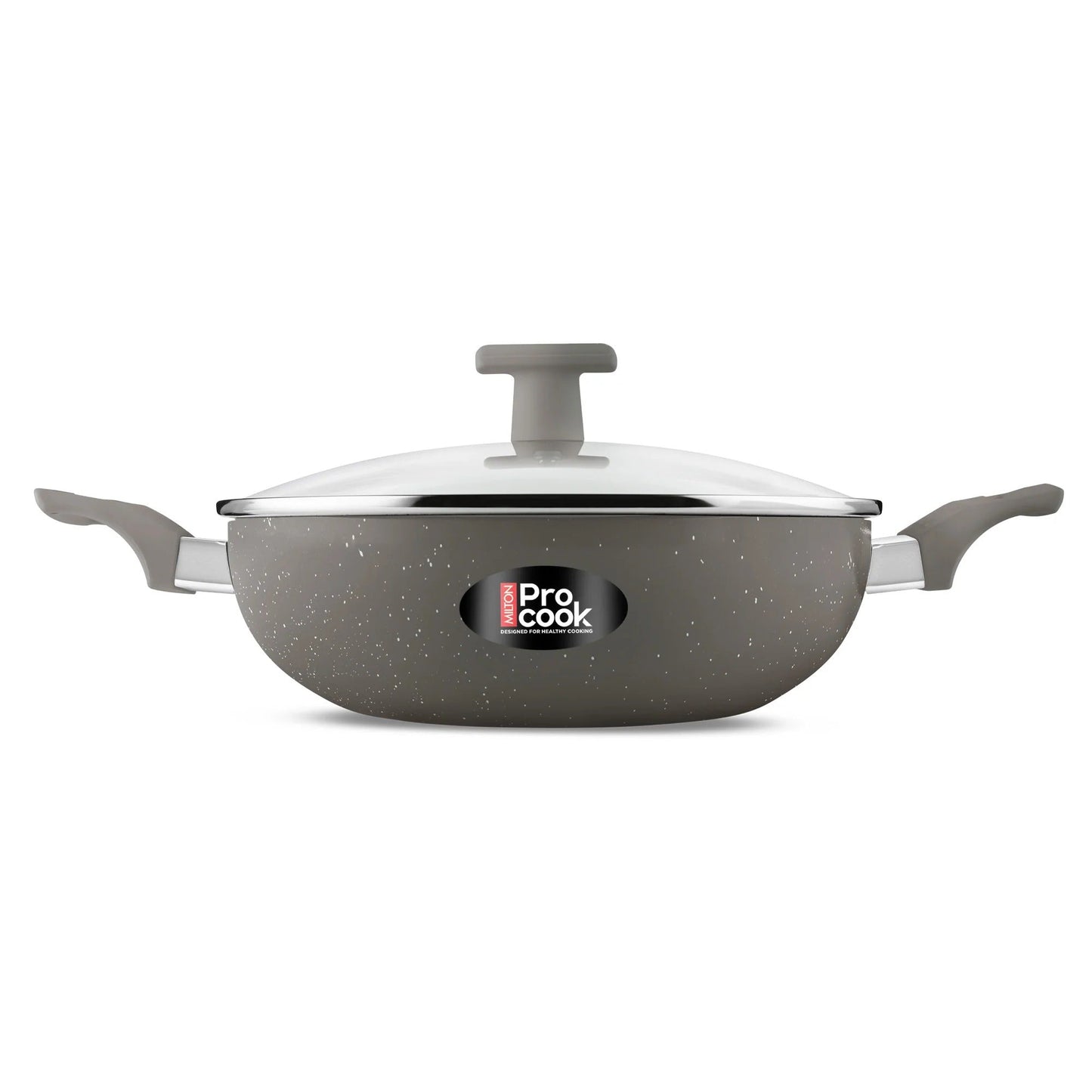 Milton ProCook Ceramic Kadhai with Lid