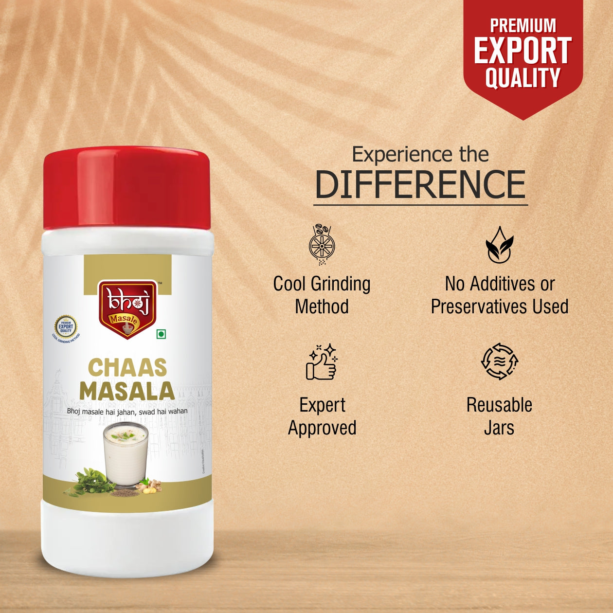 Chaas Masala - PET JAR 500g (Net wt 450g)