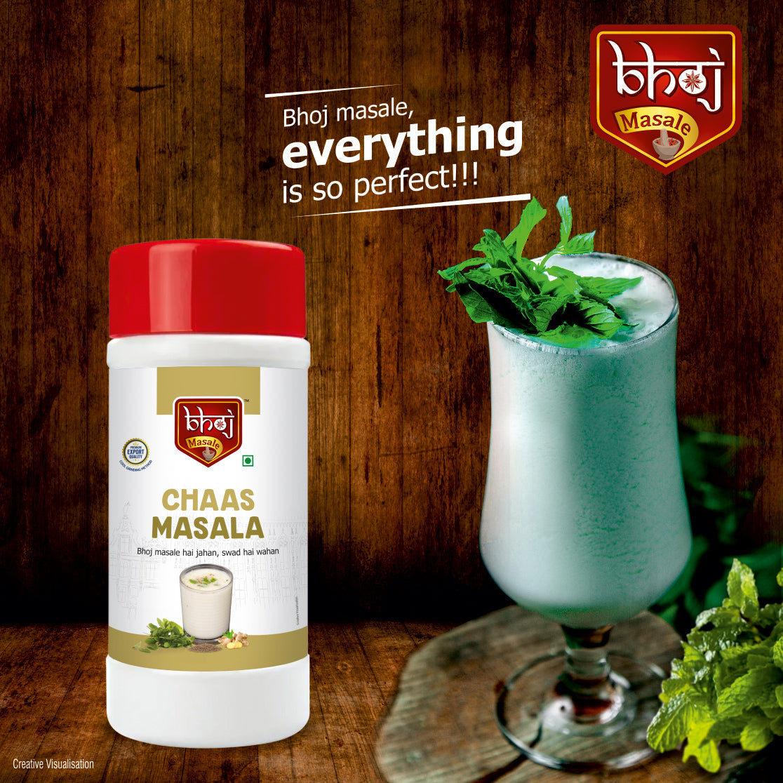 Chaas Masala Combo 1000g (Pack of 2 x 450 Each net)