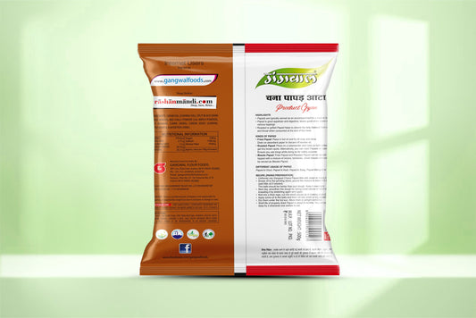 Gangwal Chana Papad Aata 500gm Pack