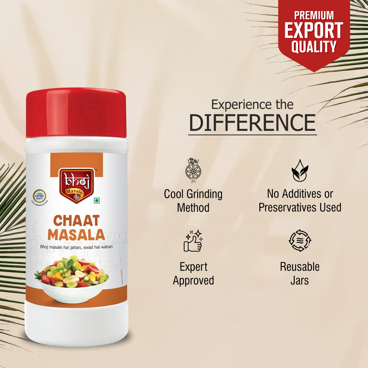 Chaat Masala - PET JAR 500g (Net wt 450g)