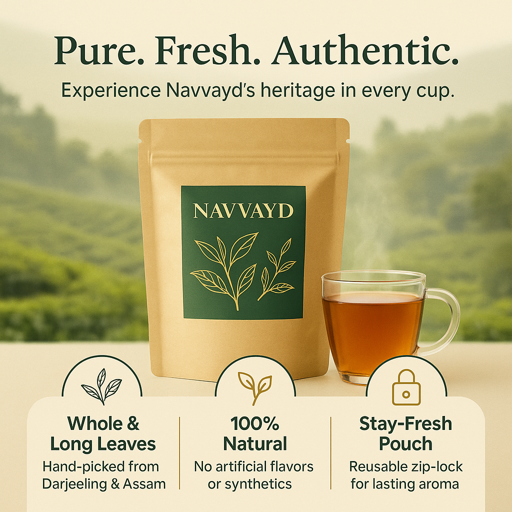 Navvayd Ayurvedic Detox Green Tea - 100 gms
