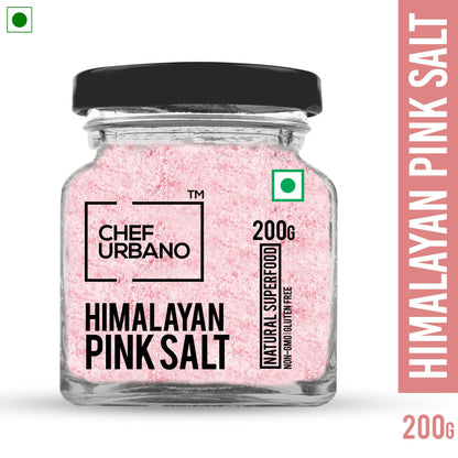 Chef Urbano Himalayan Pink Salt 200 Gms