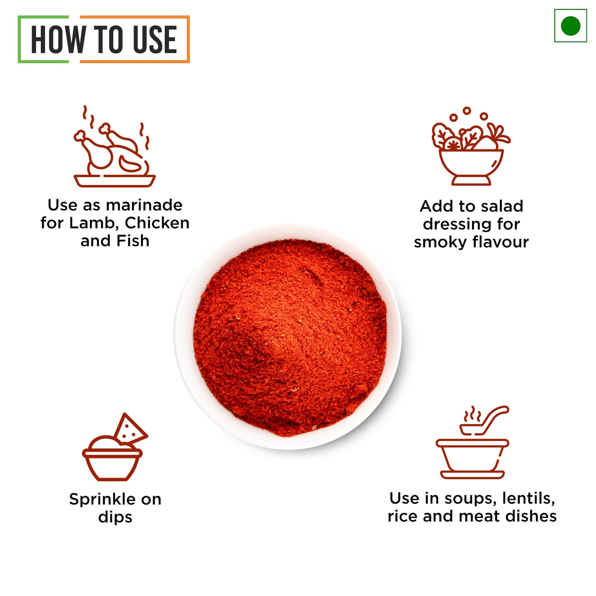 Chef Urbano Smoked Paprika Hot 50g