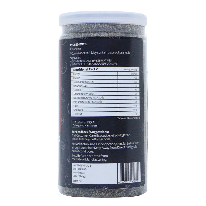 Nutty Yogi Chia Seeds