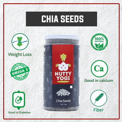 Nutty Yogi Chia Seeds Flour 250g