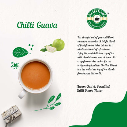 Chilli Guava Flavor CTC Tea