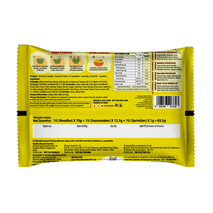 Keya Veg Curry Noodles