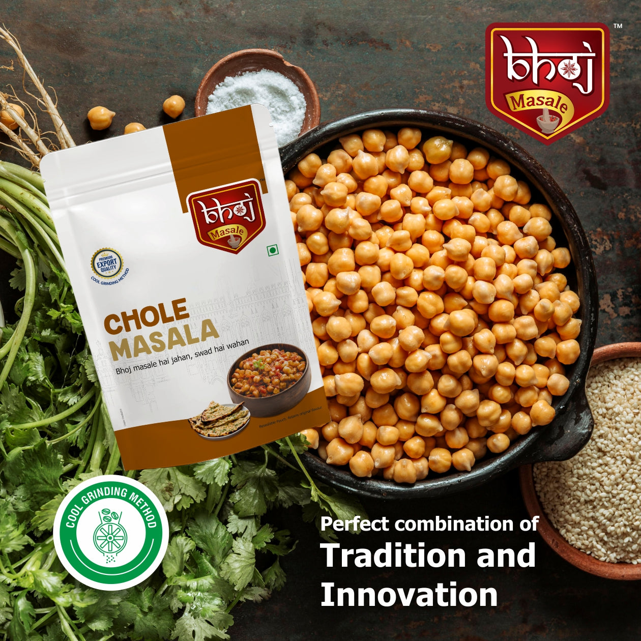 Chole Masala 400gm (Pack of 2 x 200g each)