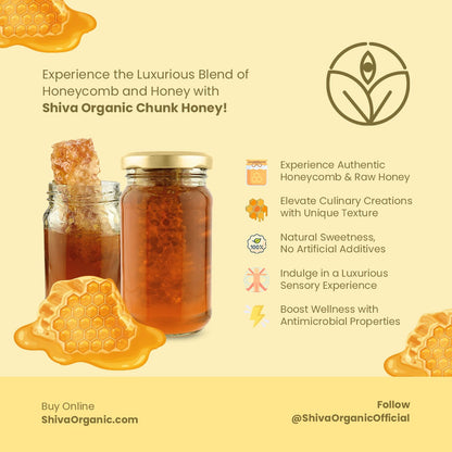 Chunk Honey 250g - Honey with Honey Comb