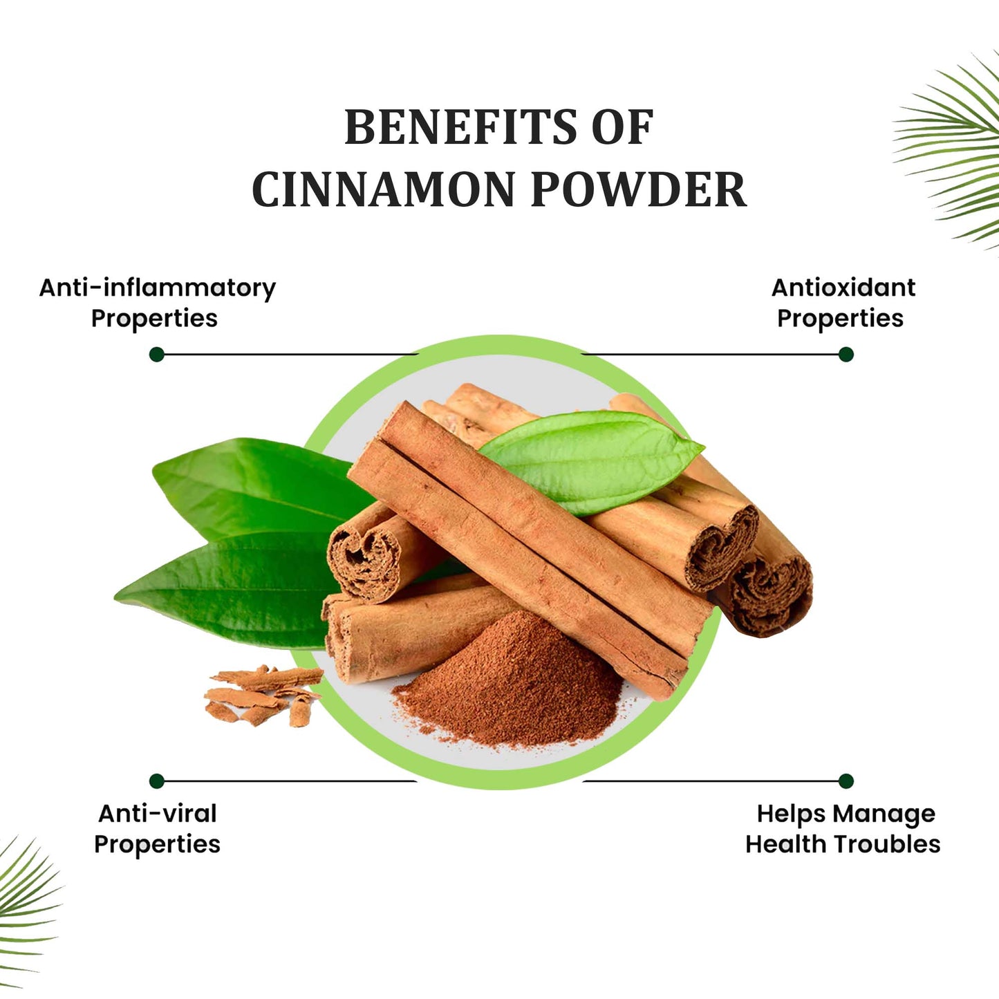 Organic Cinnamon Powder 100 Gm