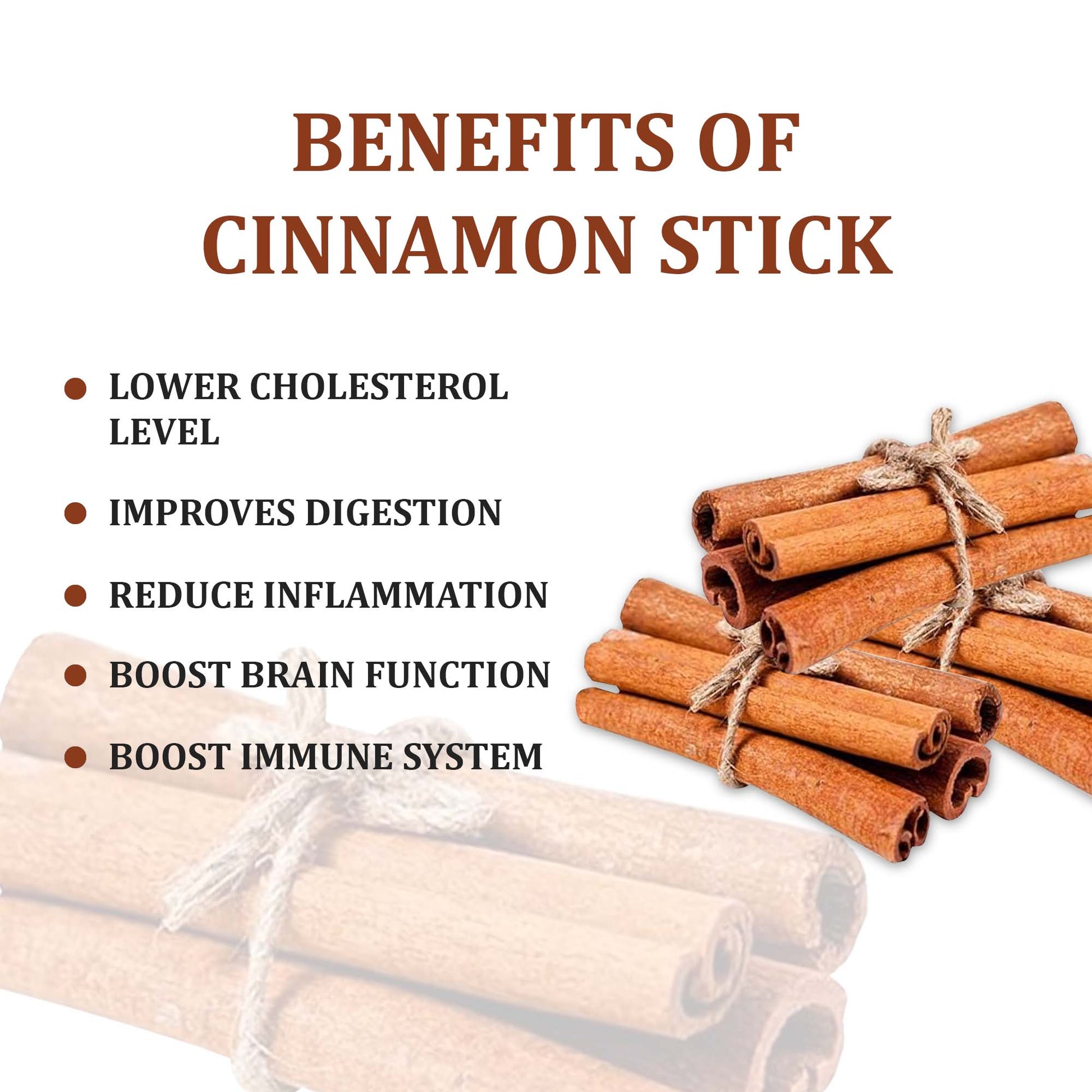 Organic Cinnamon Sticks 75 Gm