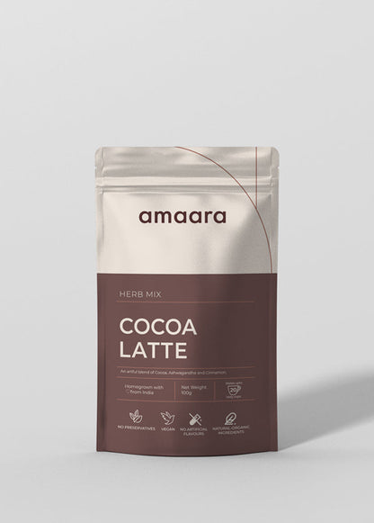 Amaara herbs Cocoa Latte Herb Mix - 100 gms
