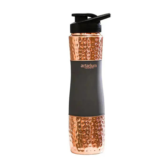 Artarium Copper Sipper Bottle with Sipper Cap 1L