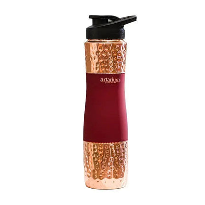 Artarium Copper Sipper Bottle with Sipper Cap 1L