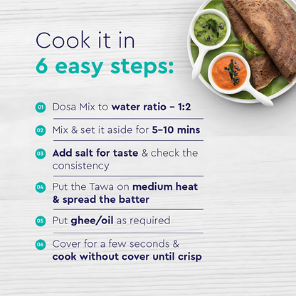 Browntop Millet: Instant Dosa Mix