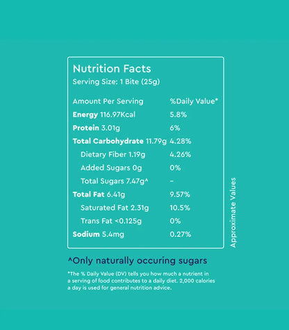 Energy Bar: Almonds  Rajgira & Dates