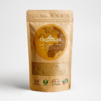 Organic Coriander (Dhaniya) powder