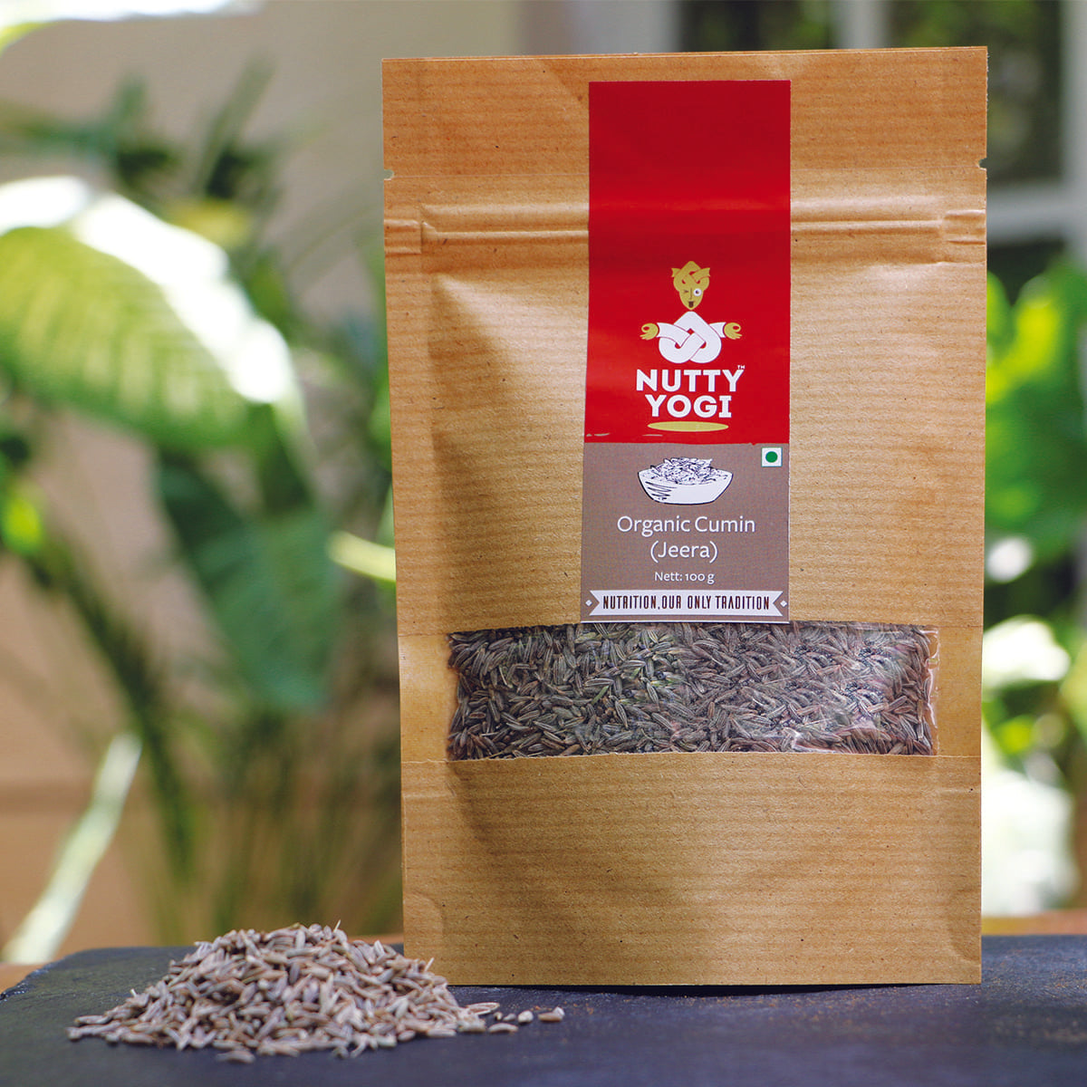 Nutty Yogi Organic Cumin Seeds 100gm