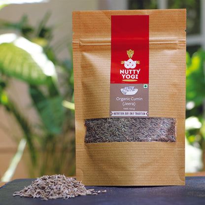 Nutty Yogi Organic Cumin Seeds 100gm