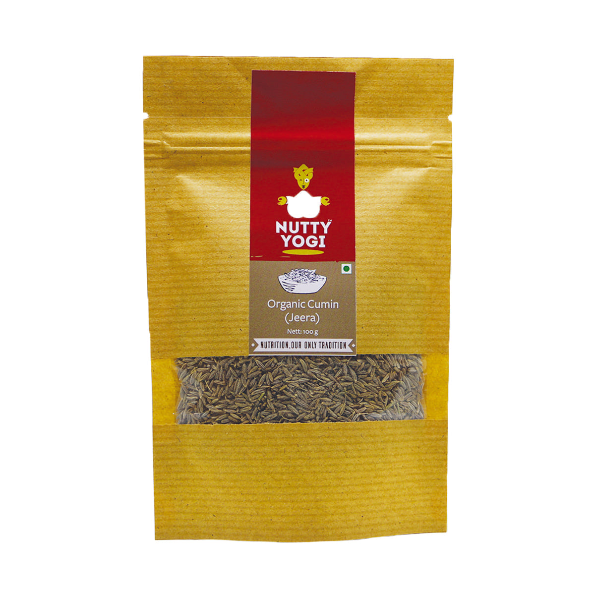 Nutty Yogi Organic Cumin Seeds 100gm