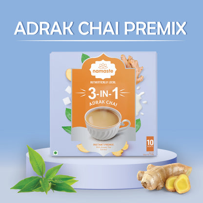 Namaste Chai Adrak Chai (22g X 10 Sachets) - 220 gms